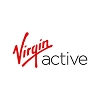 The Virgin Active logo featuring the iconic red handwritten style brand name followed by the word active in a clean black sans-serif font.